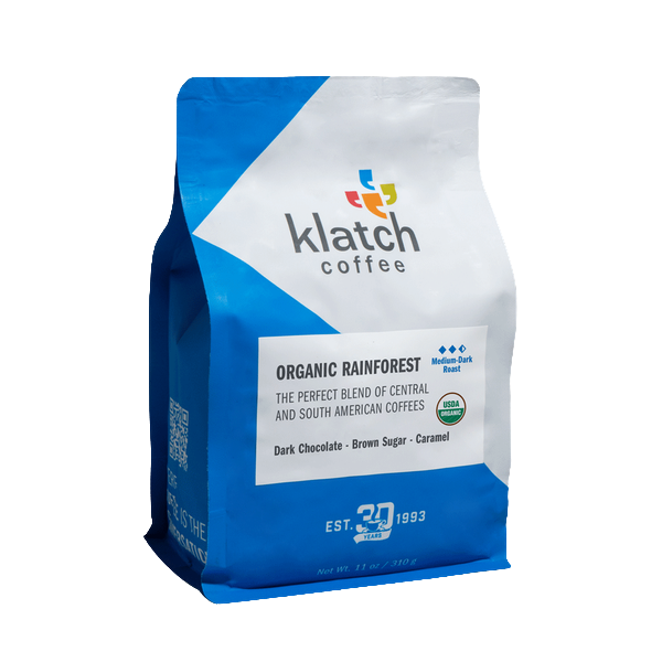 Organic Rainforest Blend 2 lb - Roasted Coffee for AeroPress and Drip Brewing