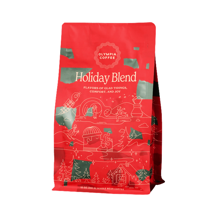 Holiday Blend 12 oz - Roasted Coffee for AeroPress and Drip Brewing