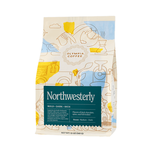 Northwesterly Blend 12 oz - Roasted Coffee for AeroPress and Drip Brewing