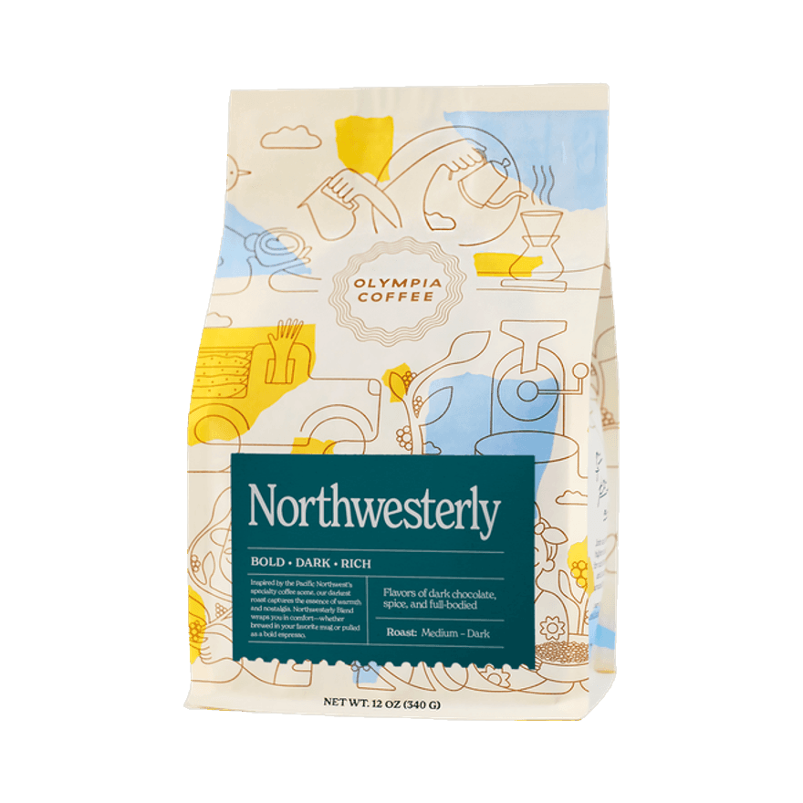 Northwesterly Blend 2 lb - Roasted Coffee for AeroPress and Drip Brewing