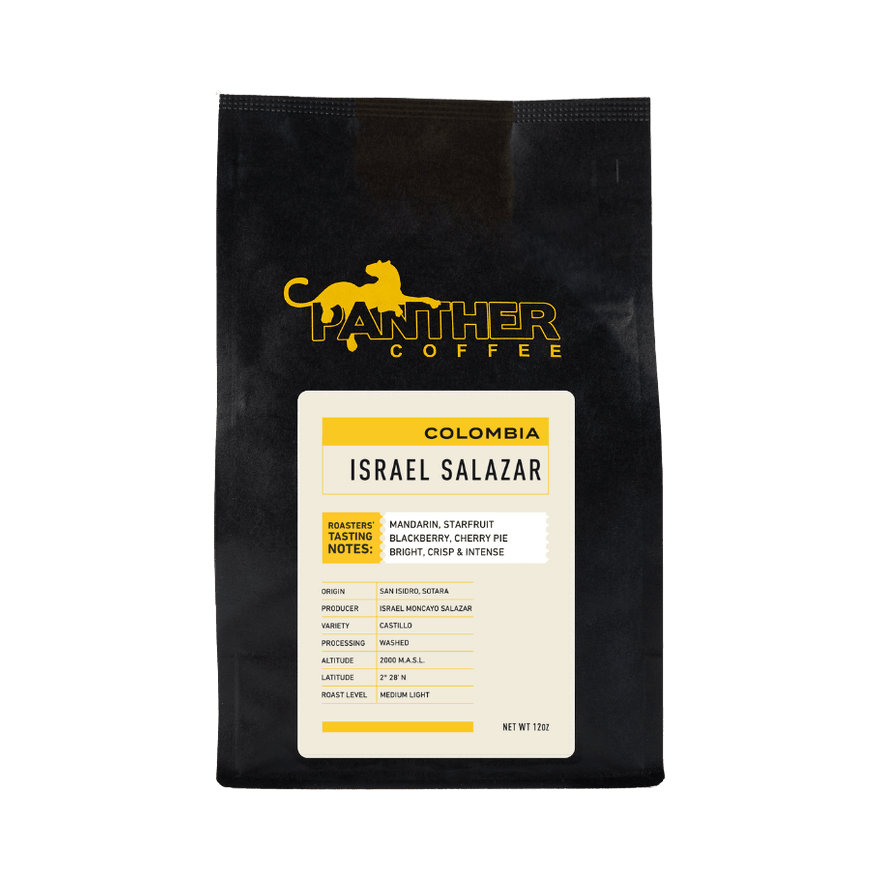 Israel Salazar 12 oz - Roasted Coffee for AeroPress and Drip Brewing