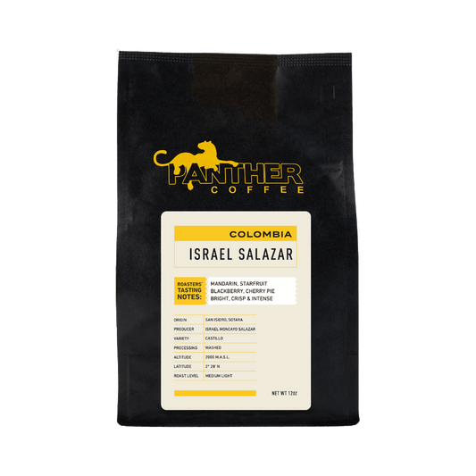 Israel Salazar 12 oz - Roasted Coffee for AeroPress and Drip Brewing