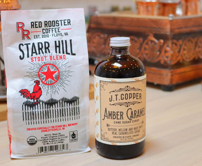 Organic Starr Hill Stout Blend - Roasted Coffee for AeroPress and Drip Brewing